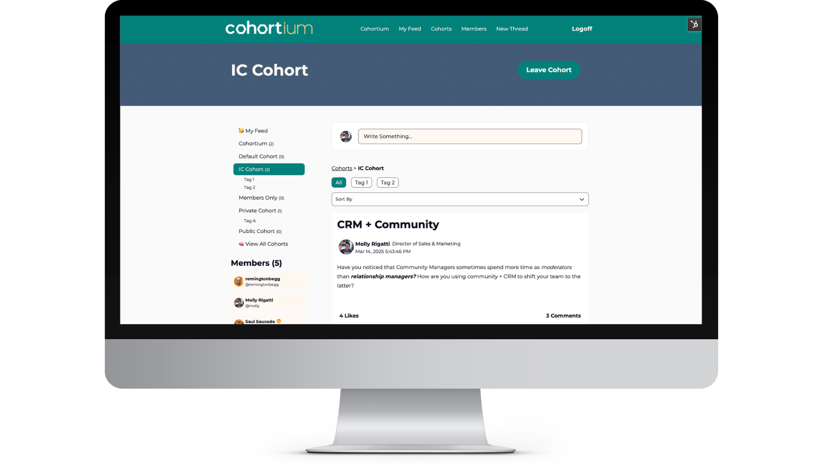 Cohort Page